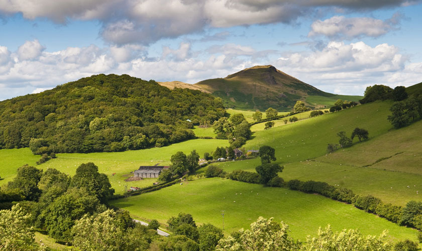 Landscape with Caer Caradoc